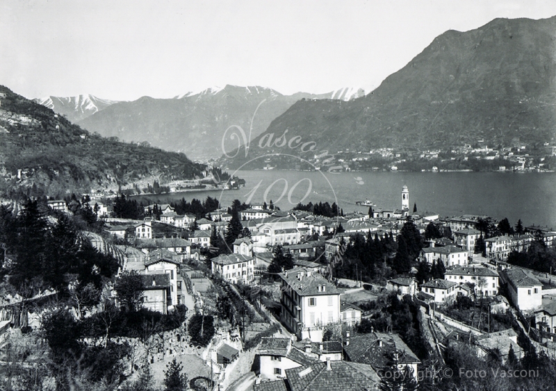 Cernobbio Lago di Como negli anni '10