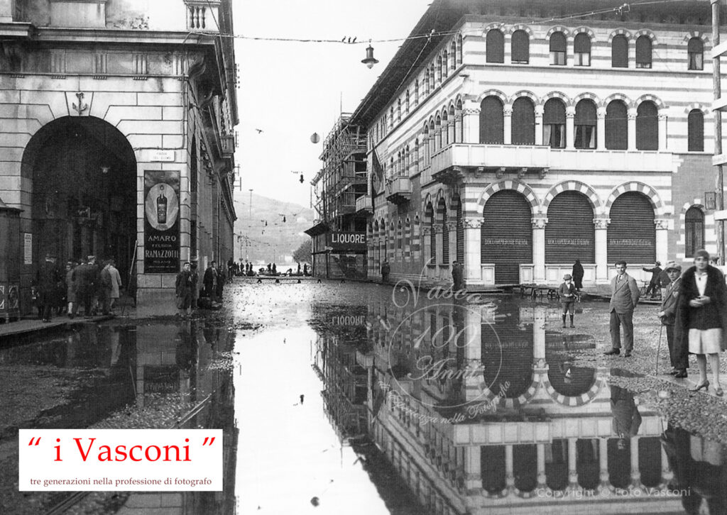 Esondazione del lago di Como nel 1928